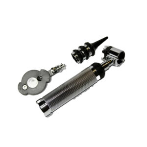 Brass otoscope set